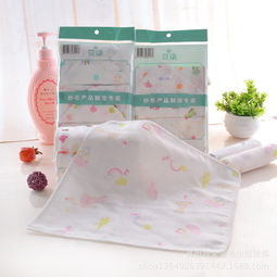 精選四層紗布口水巾方巾 熊小貝嬰兒用品，守護寶寶每一刻